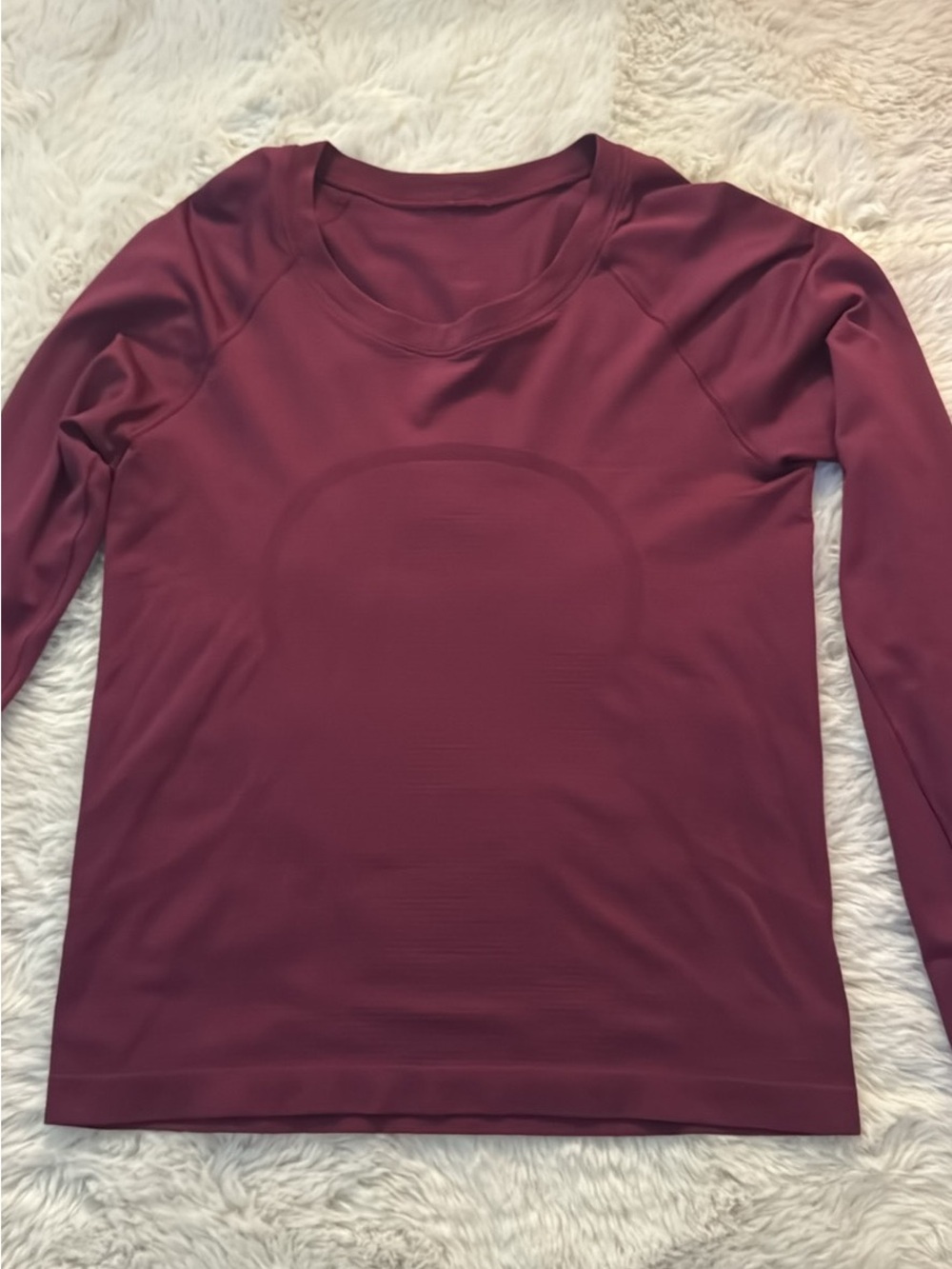 lululemon athletica Long-Sleeve Crew Top - Burgundy